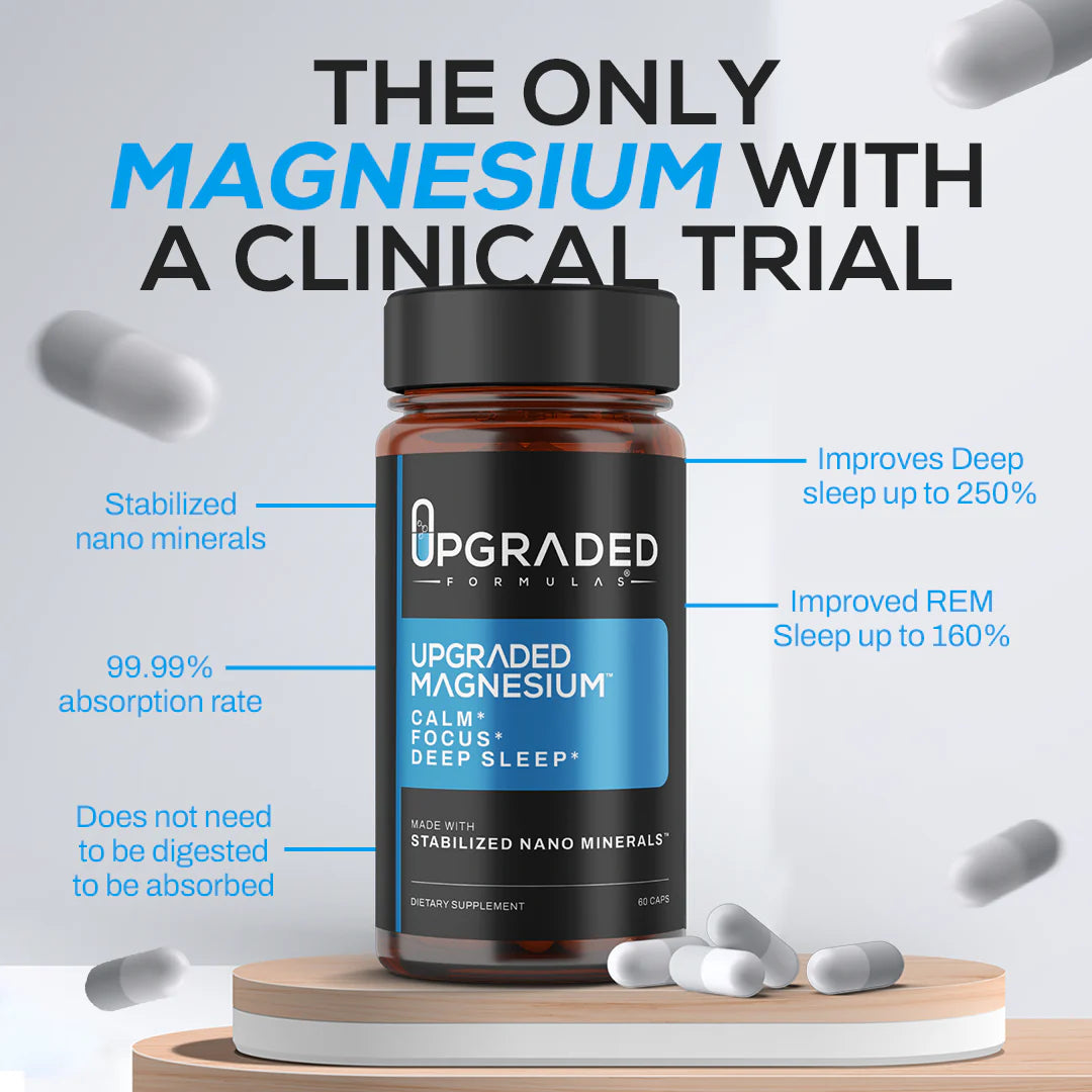 Upgraded® Magnesium Capsules - 60 ct